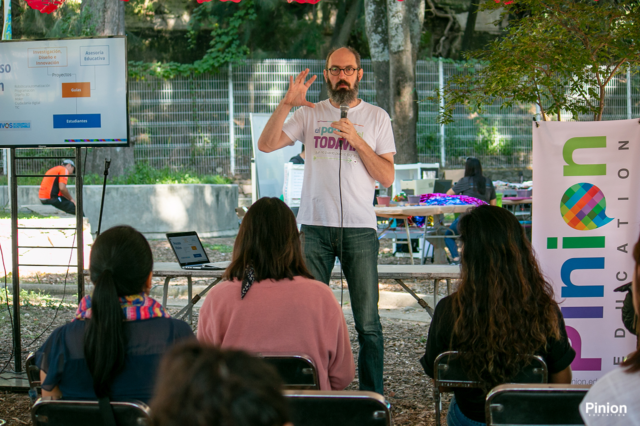 Pinion presente en la Jalisco Maker Faire de Guadalajara Pinion Education